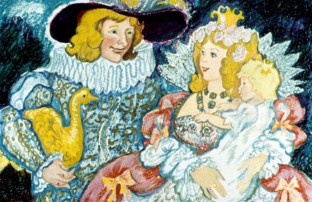 Сказки братьев Гримм золотой Гусь