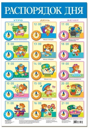 Распорядок дня