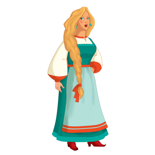 Жена Добрыни Никитича из мультика три богатыря