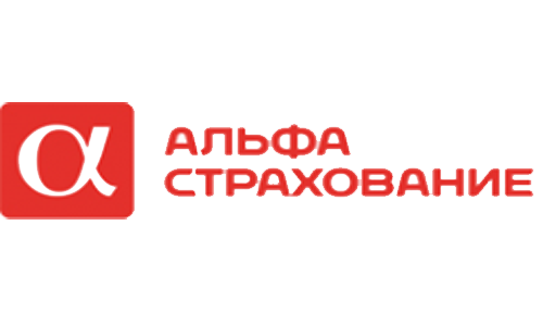 Альфастрахование логотип
