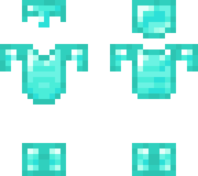 Алмазная броня в МАЙНКРАФТЕ