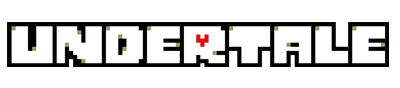 Undertale логотип без фона