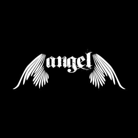 Надпись ангел