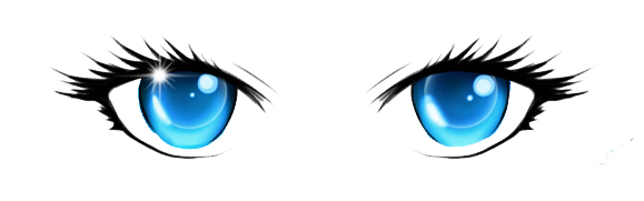 Аниме глаза девушки