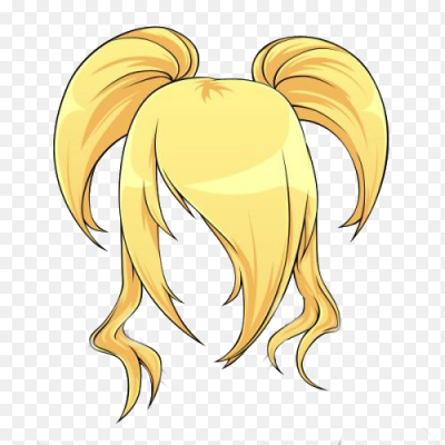 Желтые волосы для фотошопа