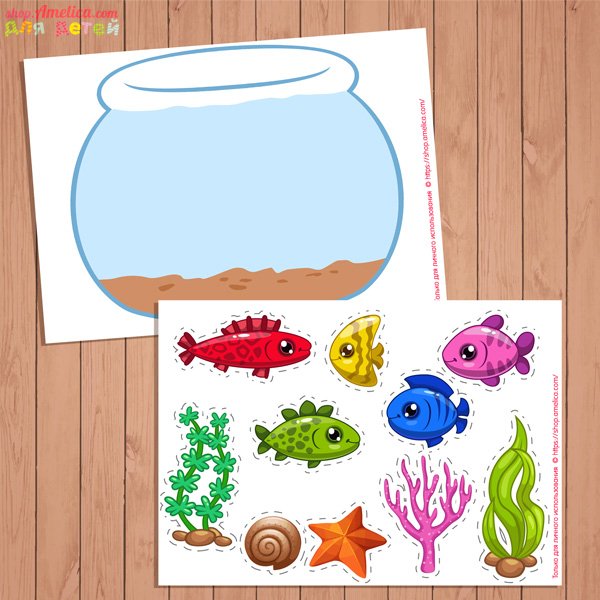 Аппликации для малышей шаблоны