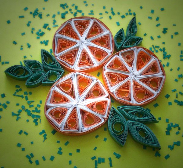 Мандарин квиллинг