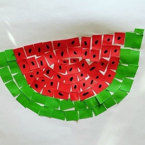 Лепка Арбуз