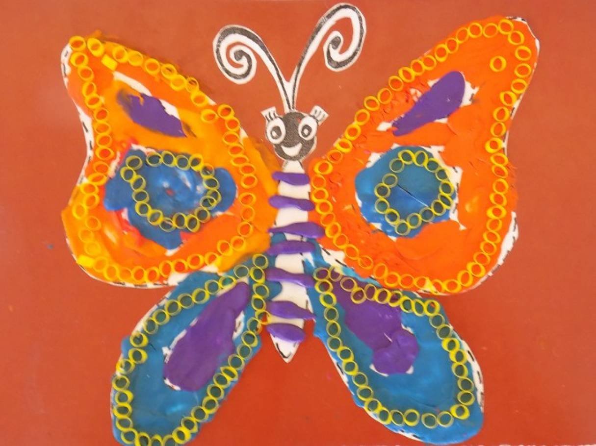 Аппликация. Бабочки. Бабочка аппликация из нетрадиционных. Занятие по теме бабочки. Бабочка для пластилинографии для детей. Аппликация бабочка старшая