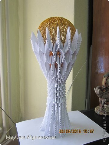 Байтерек из бумаги