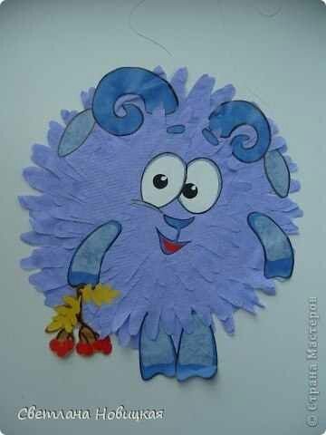 Аппликация из ладошек