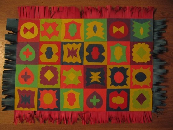 Аппликация коврик