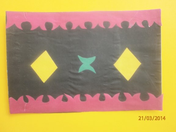 Аппликация коврик