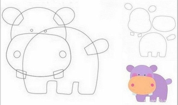 Аппликация шаблон