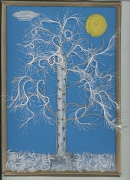 Аппликации белая береза (43 фото)