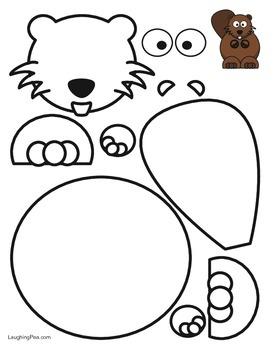 Аппликация хомяк