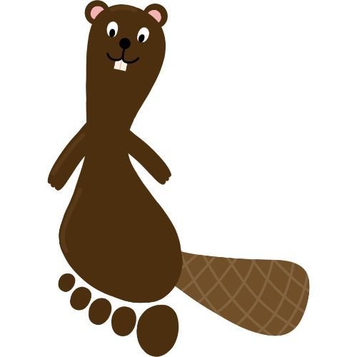 Бобер поделка для детей