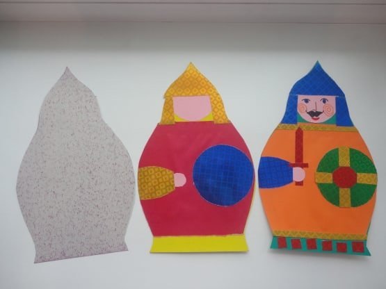 Поделка богатырь в детский сад