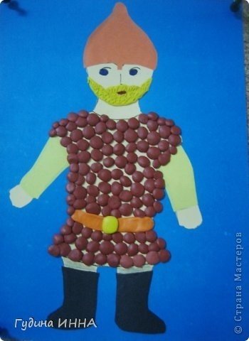 Поделка богатырь своими руками