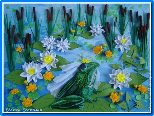 Квиллинг природа