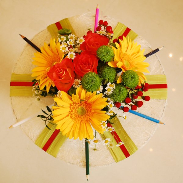 Букет на 1 сентября