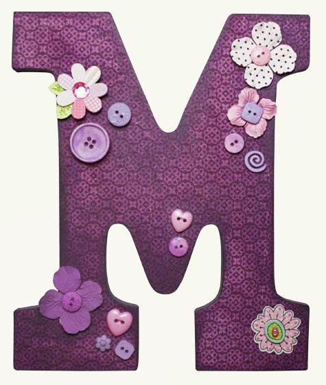 Украсить букву из алфавита