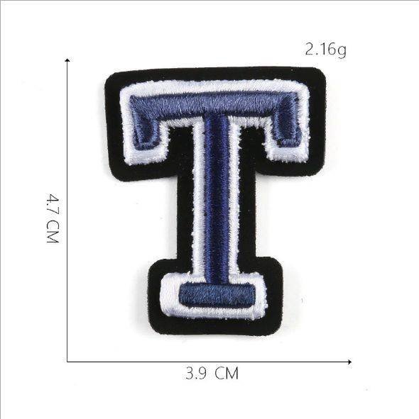 Буквам молния для одежды Азбука