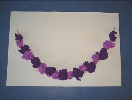 Аппликация ь сы для мамы