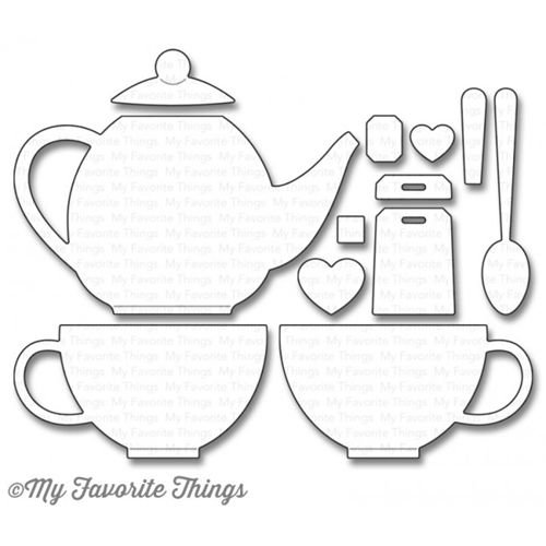 Шаблон для поделки "чаепитие"