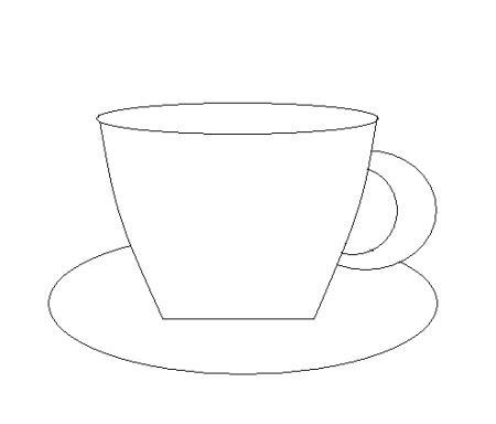 Кружка раскраска