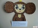 Поделка Чебурашка