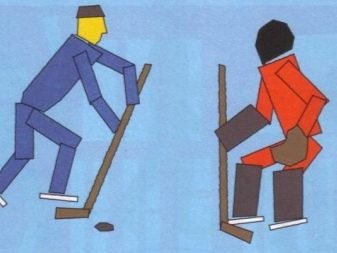 Аппликация человек в движении