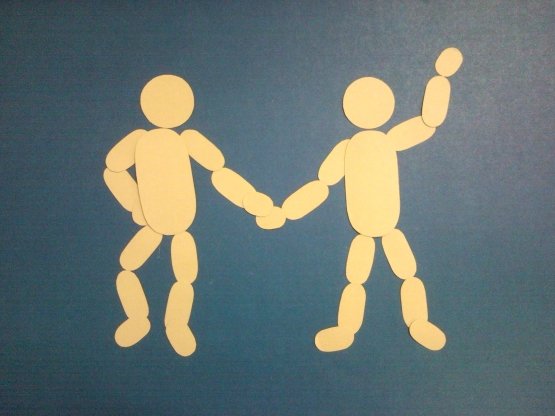 Аппликация на тему человек в старшей группе