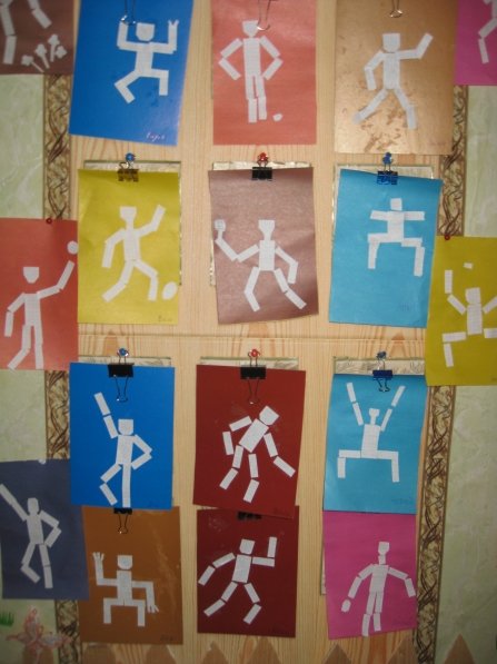 Аппликация в средней группе