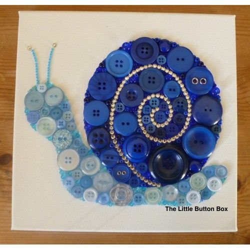 Танк из пуговиц