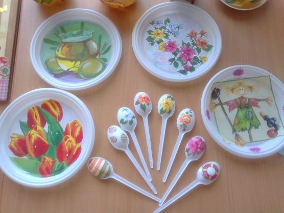 Декупаж средняя группа