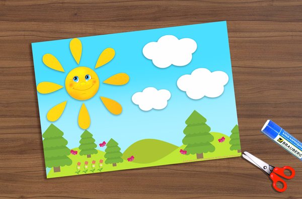 Аппликация сутки