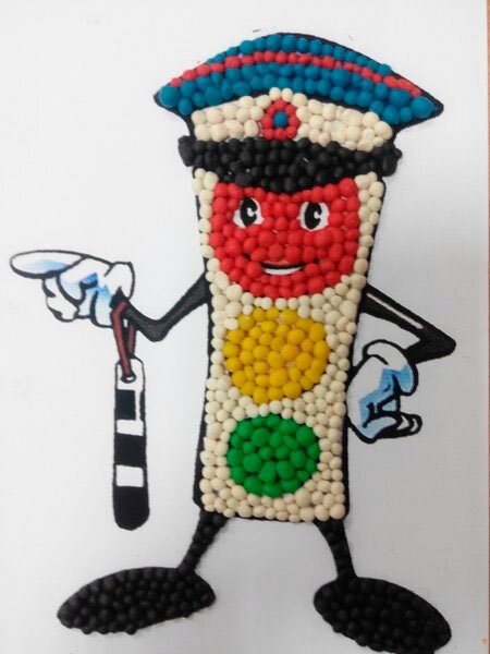 Поделки на тему ПДД для детского сада