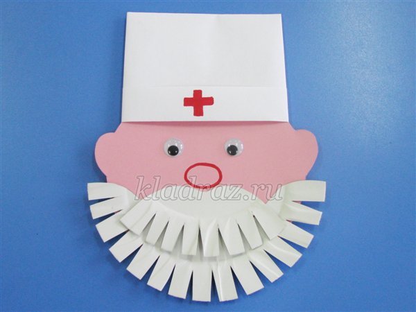 Аппликация доктор Айболит