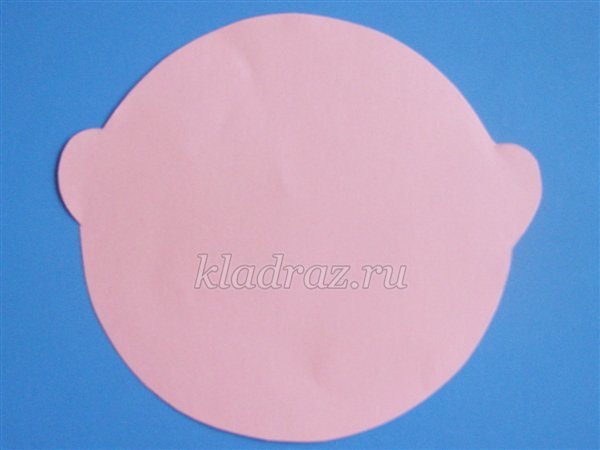 Заготовки аппликация лицо доктора Айболита