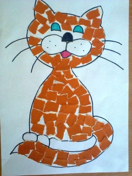 Отрывная аппликация