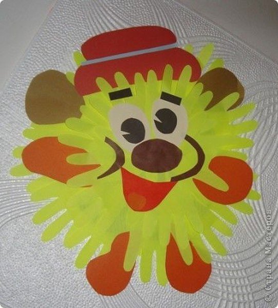 Поделка Домовенок из бумаги