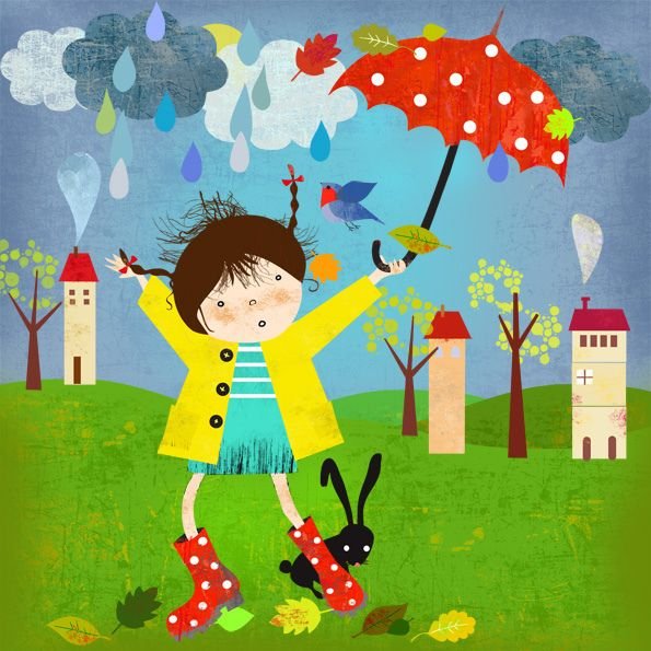 Дождливый день мультик