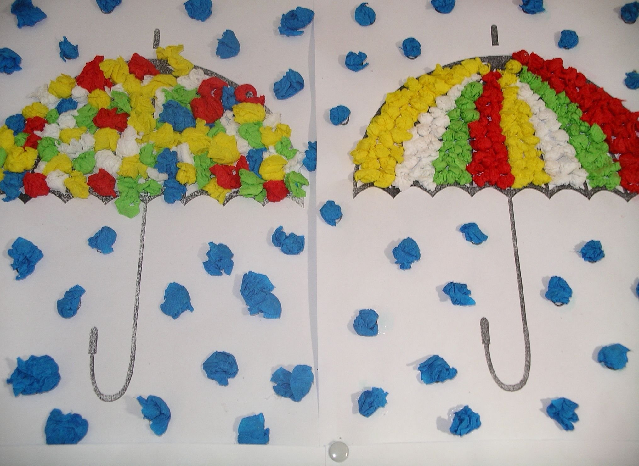 Писать в подготовительной группе. Аппликации для детей. Аппликация цветные зонтики. Аппликация для дошкольников. Аппликация в средней группе.