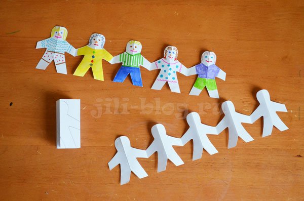 Гирлянда из человечков