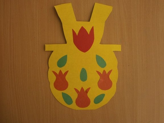 Аппликация украсим передник