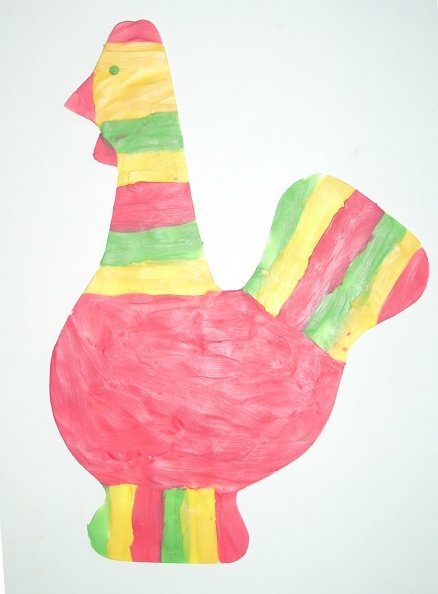 Филимоновский петушок пластилинография