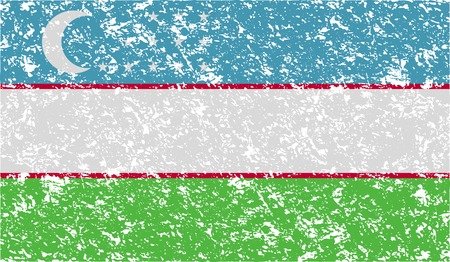 Аппликация флаг Узбекистана