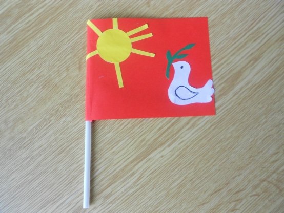 Поделка флажок