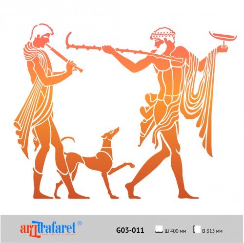 Флейта пана на фресках